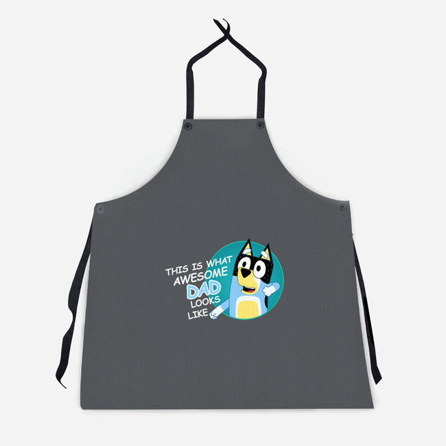 Awesome Dad-Unisex-Kitchen-Apron-MaxoArt