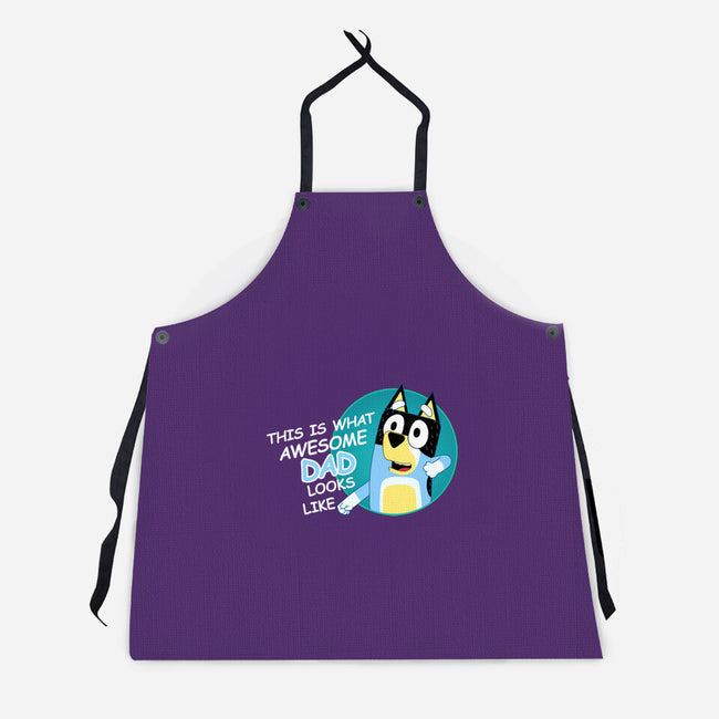 Awesome Dad-Unisex-Kitchen-Apron-MaxoArt