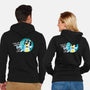 Awesome Dad-Unisex-Zip-Up-Sweatshirt-MaxoArt