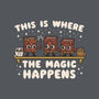 Where The Magic Happens-Mens-Basic-Tee-Weird & Punderful