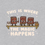 Where The Magic Happens-Baby-Basic-Tee-Weird & Punderful