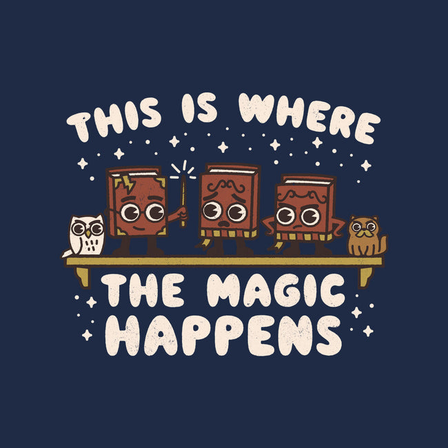 Where The Magic Happens-Baby-Basic-Tee-Weird & Punderful