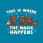 Where The Magic Happens-Unisex-Basic-Tank-Weird & Punderful