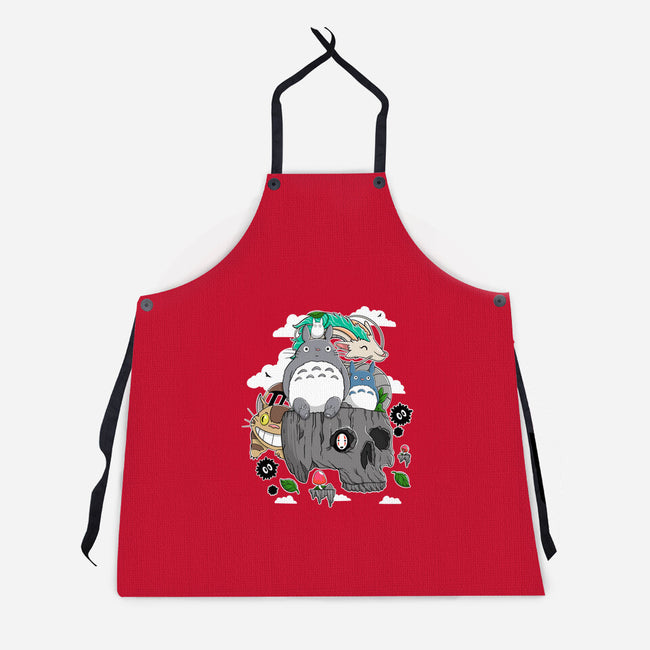 Spirit Island-Unisex-Kitchen-Apron-Tri haryadi