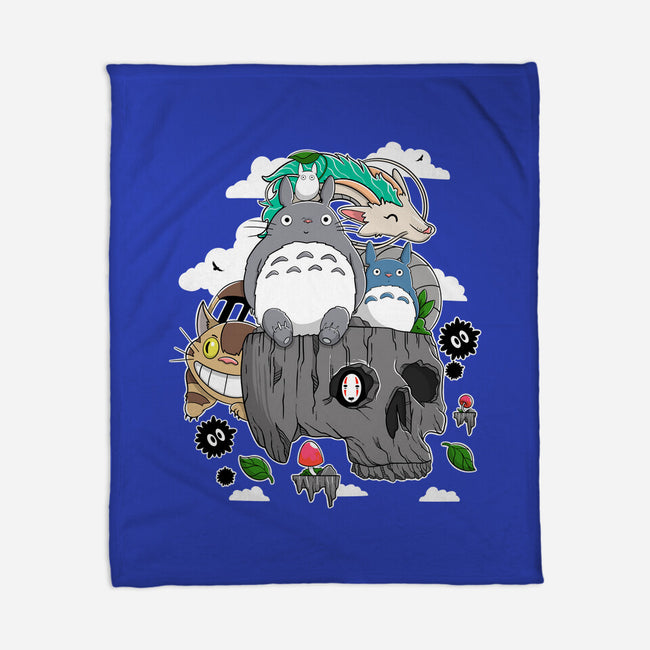 Spirit Island-None-Fleece-Blanket-Tri haryadi