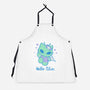 Hello Alien-Unisex-Kitchen-Apron-xMorfina