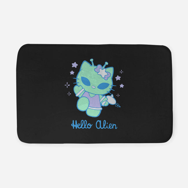 Hello Alien-None-Memory Foam-Bath Mat-xMorfina