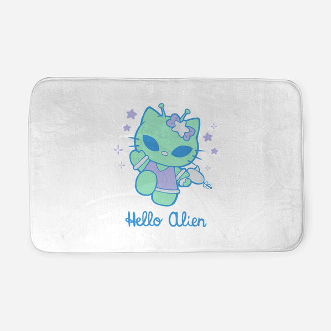 Hello Alien-None-Memory Foam-Bath Mat-xMorfina