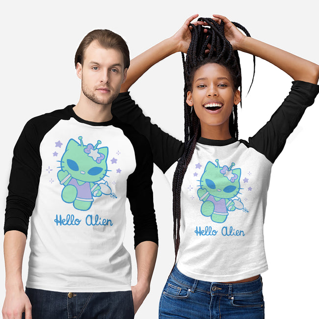 Hello Alien-Unisex-Baseball-Tee-xMorfina