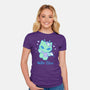 Hello Alien-Womens-Fitted-Tee-xMorfina