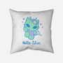 Hello Alien-None-Removable Cover-Throw Pillow-xMorfina