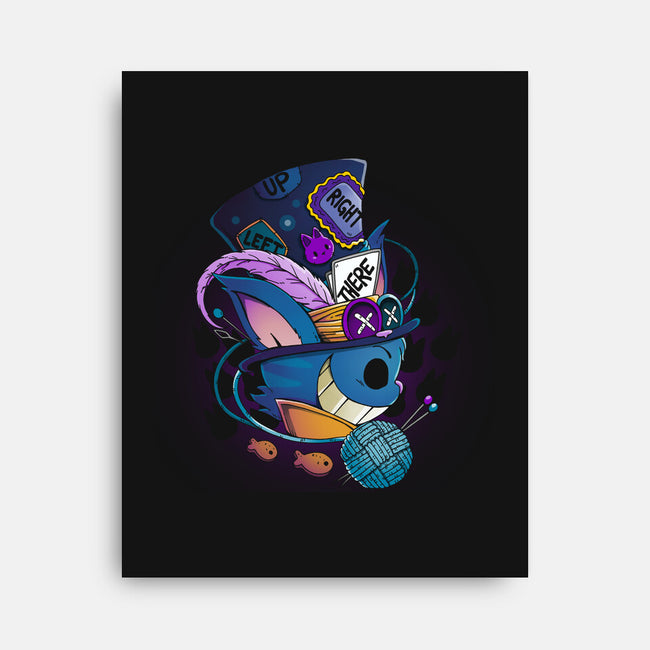 Weird Hatter-None-Stretched-Canvas-Vallina84