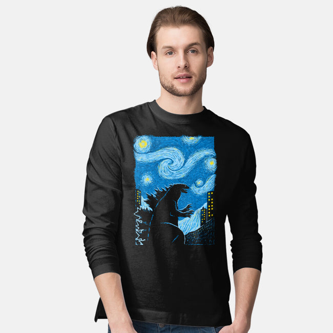 Gogh-Zilla-Mens-Long Sleeved-Tee-Umberto Vicente