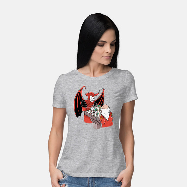 Masters Of Chess-Womens-Basic-Tee-Umberto Vicente