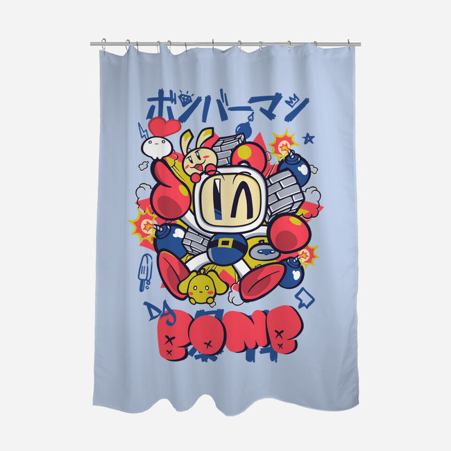 Da Bomb-None-Polyester-Shower Curtain-Arinesart