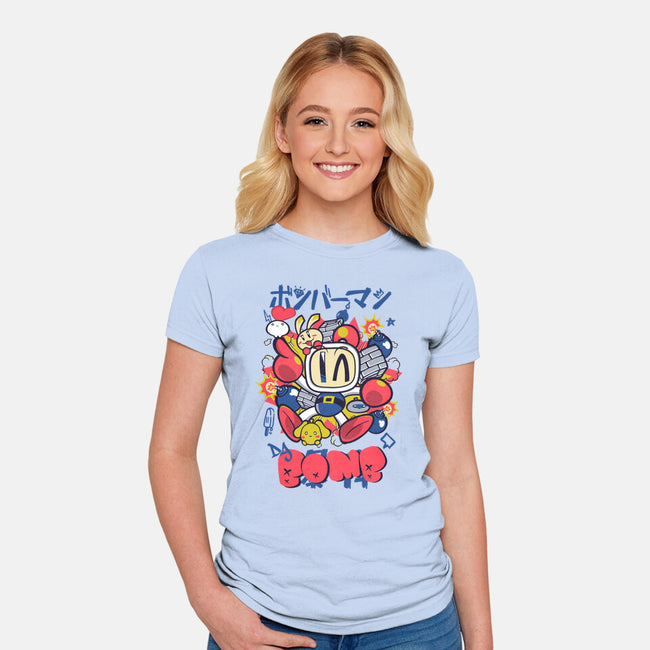 Da Bomb-Womens-Fitted-Tee-Arinesart