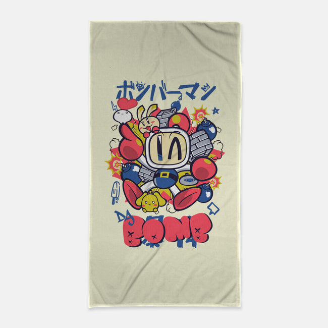 Da Bomb-None-Beach-Towel-Arinesart