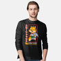 Space Foxey-Mens-Long Sleeved-Tee-Arinesart