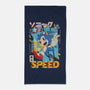 Top Speed-None-Beach-Towel-Arinesart