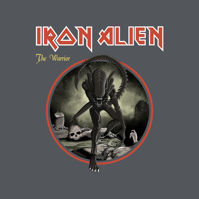 Iron Alien-None-Removable Cover w Insert-Throw Pillow-retrodivision