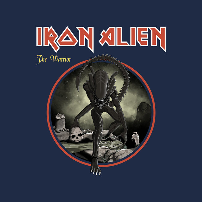 Iron Alien-None-Fleece-Blanket-retrodivision