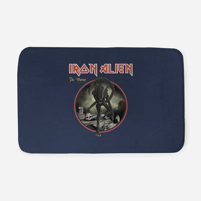 Iron Alien-None-Memory Foam-Bath Mat-retrodivision