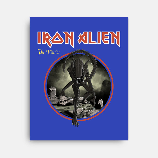 Iron Alien-None-Stretched-Canvas-retrodivision