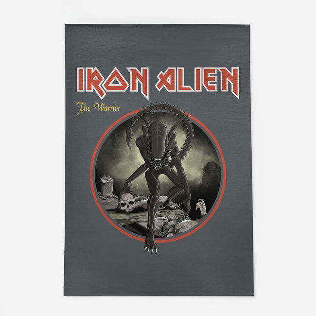 Iron Alien-None-Indoor-Rug-retrodivision