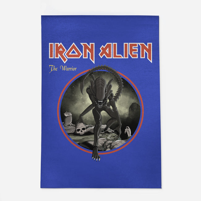 Iron Alien-None-Indoor-Rug-retrodivision