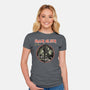 Iron Alien-Womens-Fitted-Tee-retrodivision