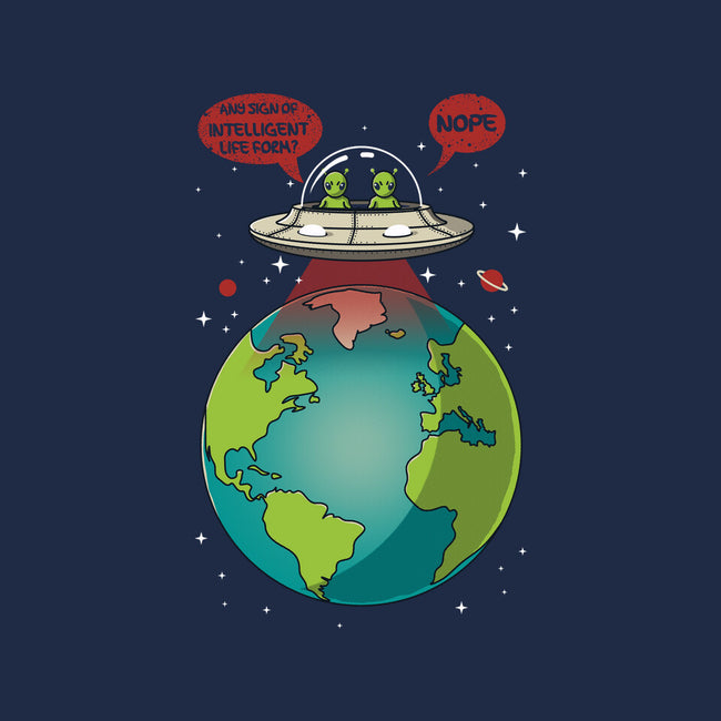 No Intelligent Life Form Found-Womens-Basic-Tee-erion_designs