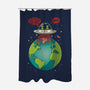 No Intelligent Life Form Found-None-Polyester-Shower Curtain-erion_designs