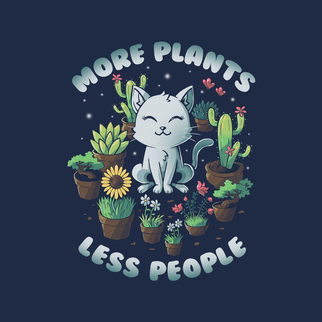 More Plants Less People-Unisex-Basic-Tank-koalastudio