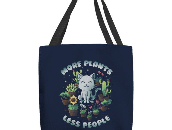 More Plants Less People