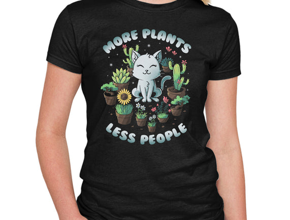 More Plants Less People