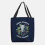 More Plants Less People-None-Basic Tote-Bag-koalastudio