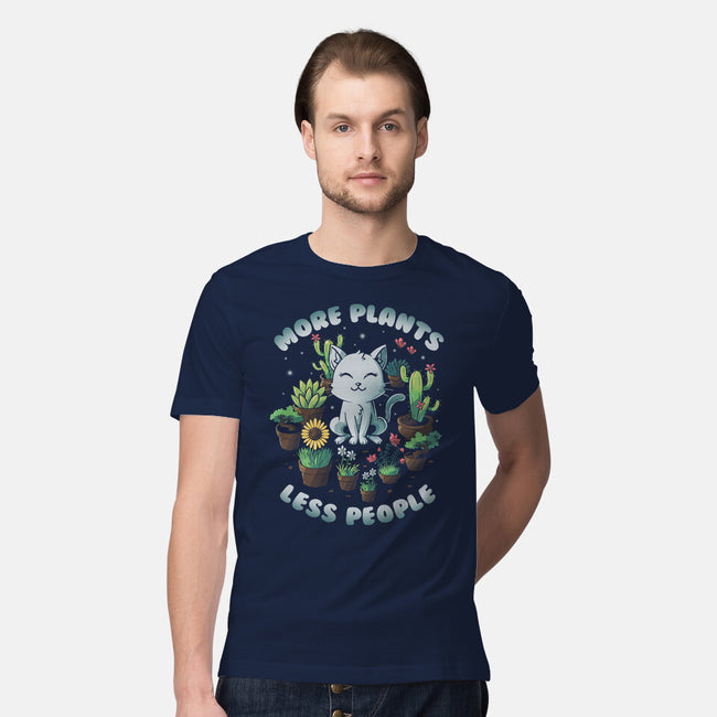 More Plants Less People-Mens-Premium-Tee-koalastudio