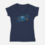 Cookie Orbit-Womens-V-Neck-Tee-erion_designs