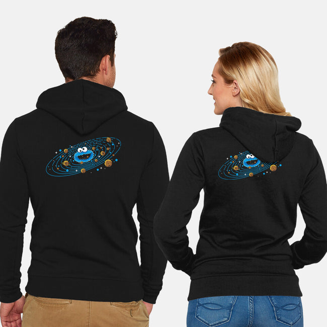 Cookie Orbit-Unisex-Zip-Up-Sweatshirt-erion_designs