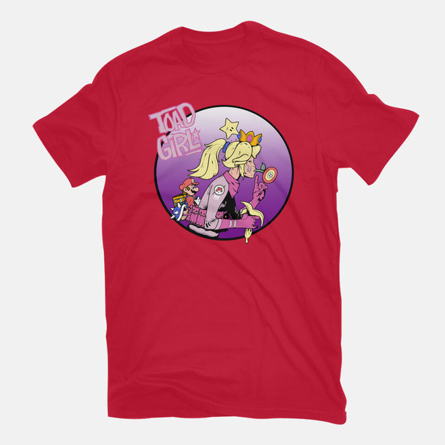 Toad Girl-Unisex-Basic-Tee-Nerding Out Studio