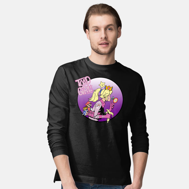 Toad Girl-Mens-Long Sleeved-Tee-Nerding Out Studio