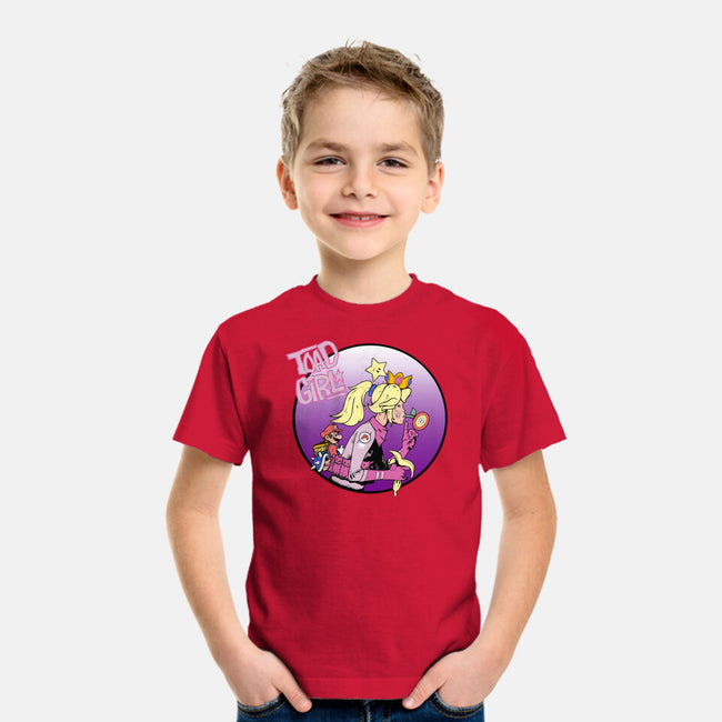 Toad Girl-Youth-Basic-Tee-Nerding Out Studio