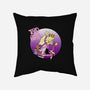 Toad Girl-None-Removable Cover-Throw Pillow-Nerding Out Studio