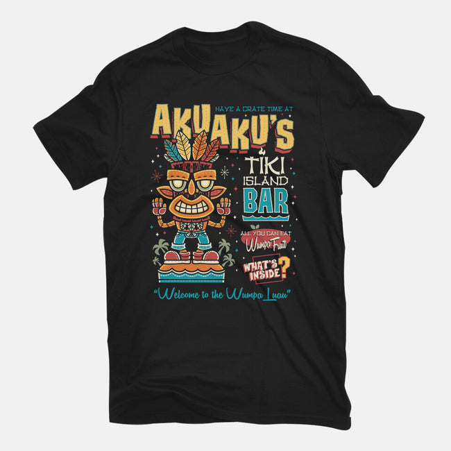 Aku Aku's Tiki Island-Mens-Basic-Tee-Nemons