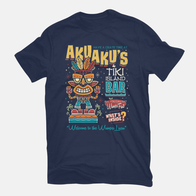 Aku Aku's Tiki Island-Mens-Basic-Tee-Nemons