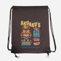 Aku Aku's Tiki Island-None-Drawstring-Bag-Nemons