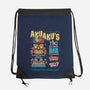 Aku Aku's Tiki Island-None-Drawstring-Bag-Nemons