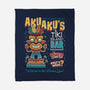 Aku Aku's Tiki Island-None-Fleece-Blanket-Nemons