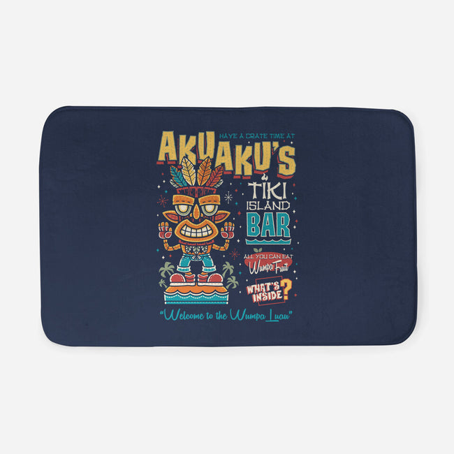 Aku Aku's Tiki Island-None-Memory Foam-Bath Mat-Nemons