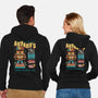 Aku Aku's Tiki Island-Unisex-Zip-Up-Sweatshirt-Nemons